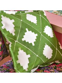 Harlequin x Sophie Robinson Garden Terrace Fabric - view 2, Peridot/Pearl