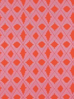 Harlequin x Sophie Robinson Garden Terrace Fabric, Ruby/Rose