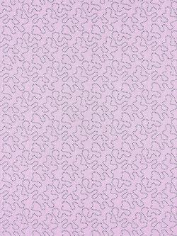 Harlequin x Sophie Robinson Wiggle Rose Fabric, Amethyst/Lapis