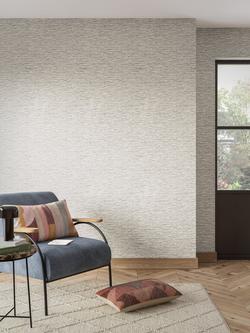 John Lewis Medway Vinyl Wallpaper - view 2, Natural