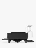 simplehuman Steel Frame Dish Rack, Matte Black Steel
