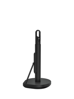 Simplehuman Kitchen Roll Holder and Spray Pump, Matte Black Steel, Black