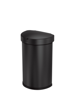 Simplehuman Semi-Round Sensor Bin, 45L, Black