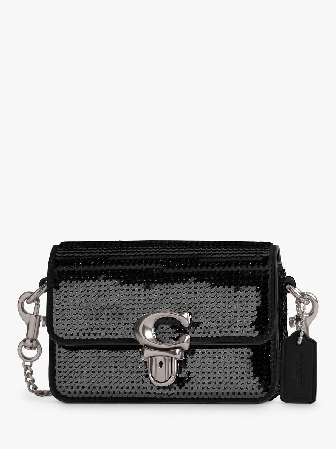 Coach Studio Sequin Mini Cross Body Bag
