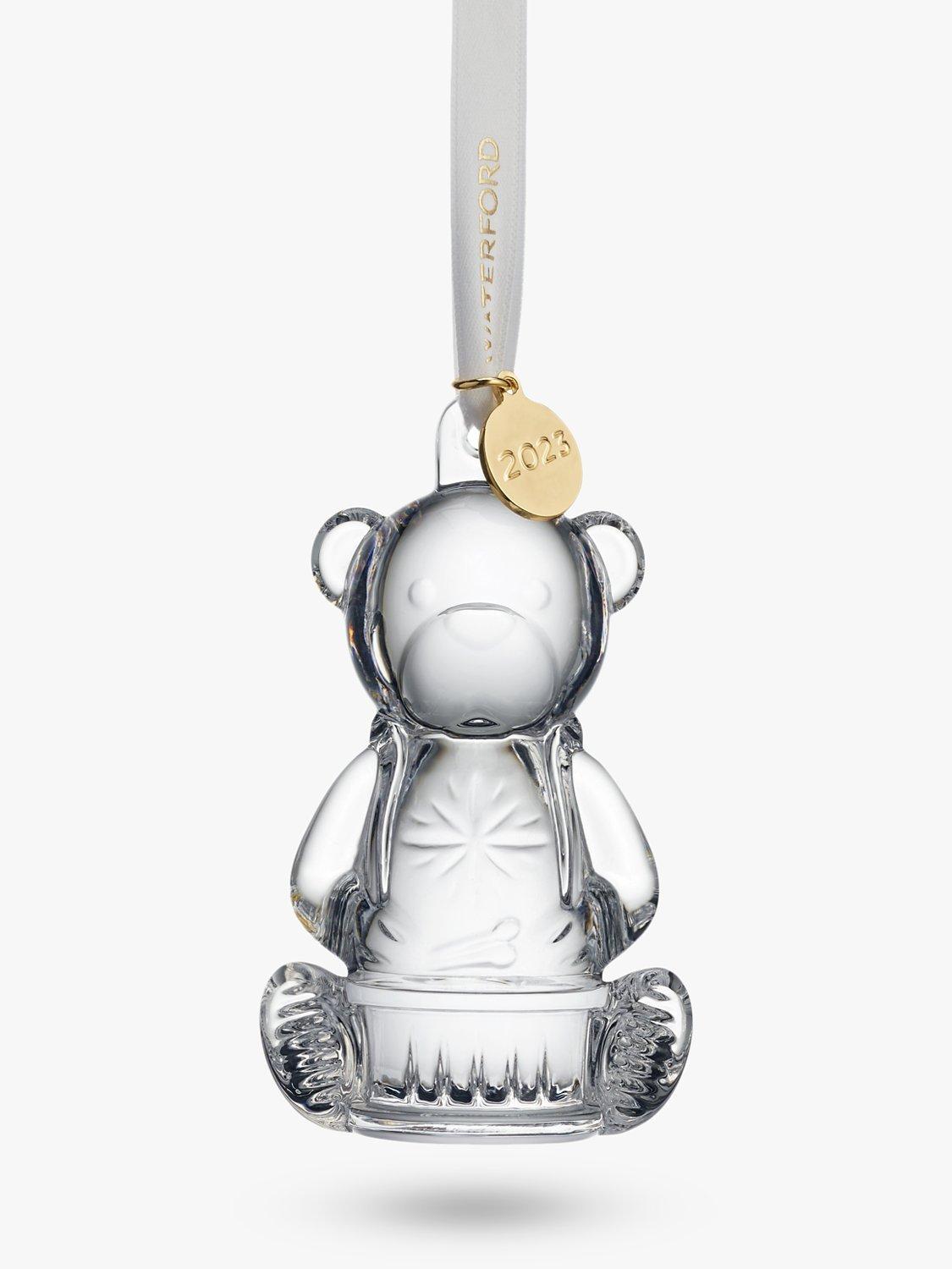 Waterford Crystal 2023 Baby’s First Bear Glass Ornament