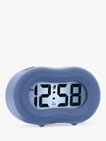 Acctim Nash Smartlite Soft-Touch Case Digital LCD Alarm Clock, Blue