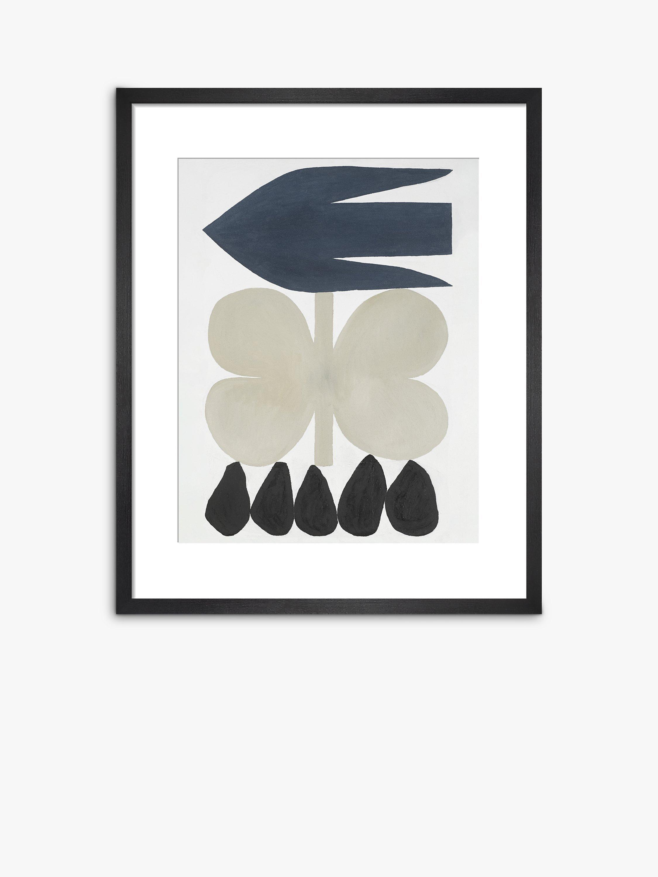 John Lewis Isabelle Carr 'Dove' Framed Print & Mount, 60 x 60cm, Grey/Multi