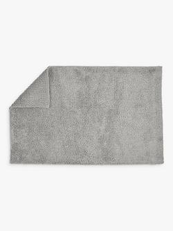 Christy Hygro Reversible Bath Mat, Silver