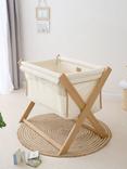 Clair De Lune Organic Cotton Folding Crib
