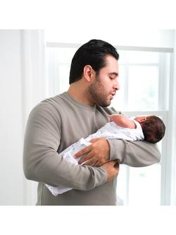 HALO SleepSack Swaddle Midnight Moons Baby Sleeping Bag, 1.5 Tog - view 2, Blue