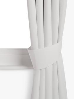 John Lewis Textured Weave Tieback, Pack of 2 - view 2, White