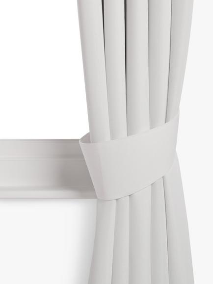John Lewis Textured Weave Tieback, Pack of 2 - view 2, White