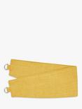 John Lewis Textured Weave Tieback, Pack of 2, Citrine