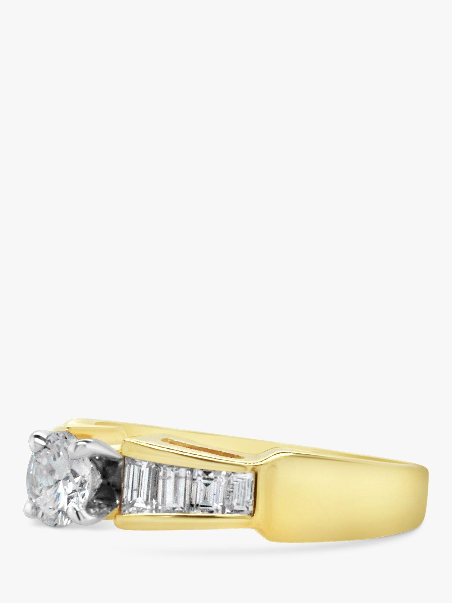 Product image 2 of 5, which shows Milton & Humble Jewellery Pre-Loved 14ct Yellow and White Gold Diamond Ring