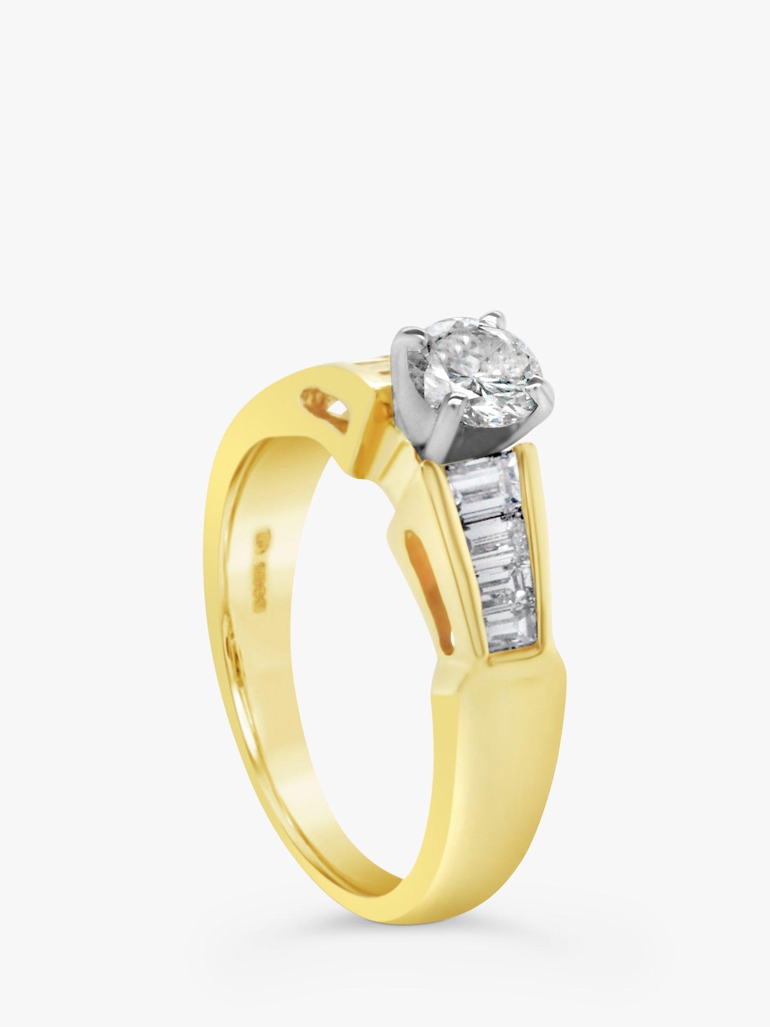 Product image 3 of 5, which shows Milton & Humble Jewellery Pre-Loved 14ct Yellow and White Gold Diamond Ring