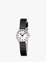 Mondaine Women s Evo 2 Date Vegan Leather Strap Watch