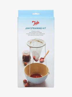 Tala Stainless Steel Jam Strainer & Jelly Bag Kit, White / S/S