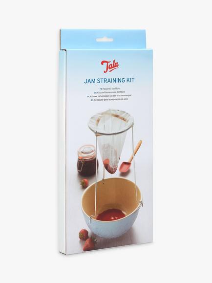 Tala Stainless Steel Jam Strainer & Jelly Bag Kit - view 2, White / S/S