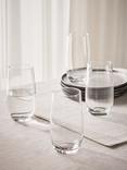 John Lewis Studio Glass Highball, Set of 4, 470ml, Clear