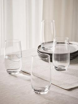 John Lewis Studio Glass Highball, Set of 4, 470ml, Clear - view 2, Clear