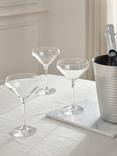 John Lewis Studio Coupe Cocktail Glass, Set of 4, 240ml, Clear