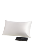 Jasper Conran London Organic Mulberry Silk Standard Pillowcase, White