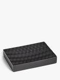 John Lewis Diamond Soap Dish, Black