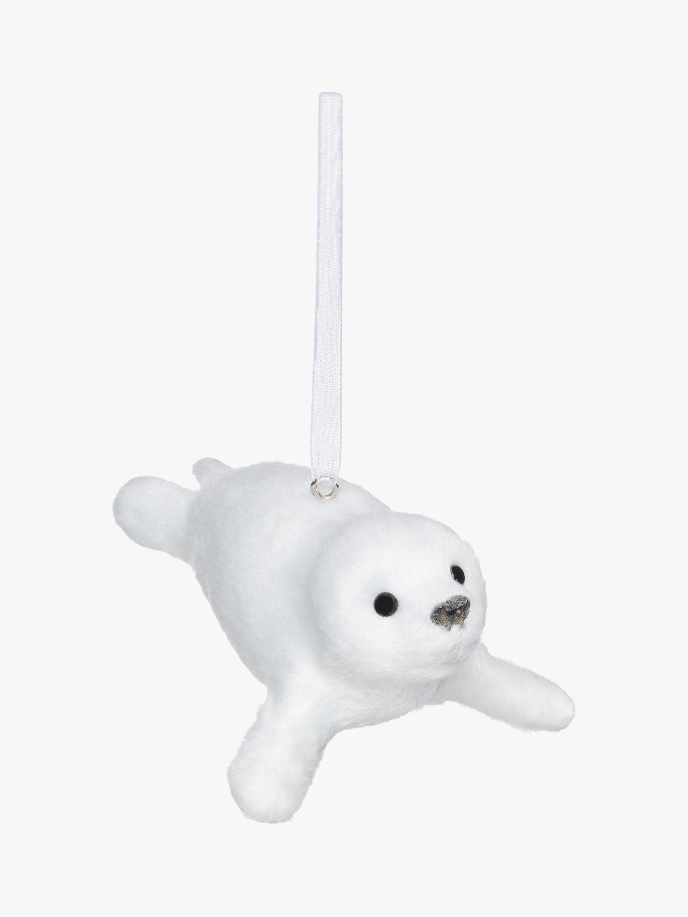 John Lewis Polar Planet Seal Pup Tree Decoration