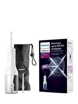 Philips Sonicare HX3826 Cordless Power Flosser 3000 Water Flosser, Hx3826/31 White