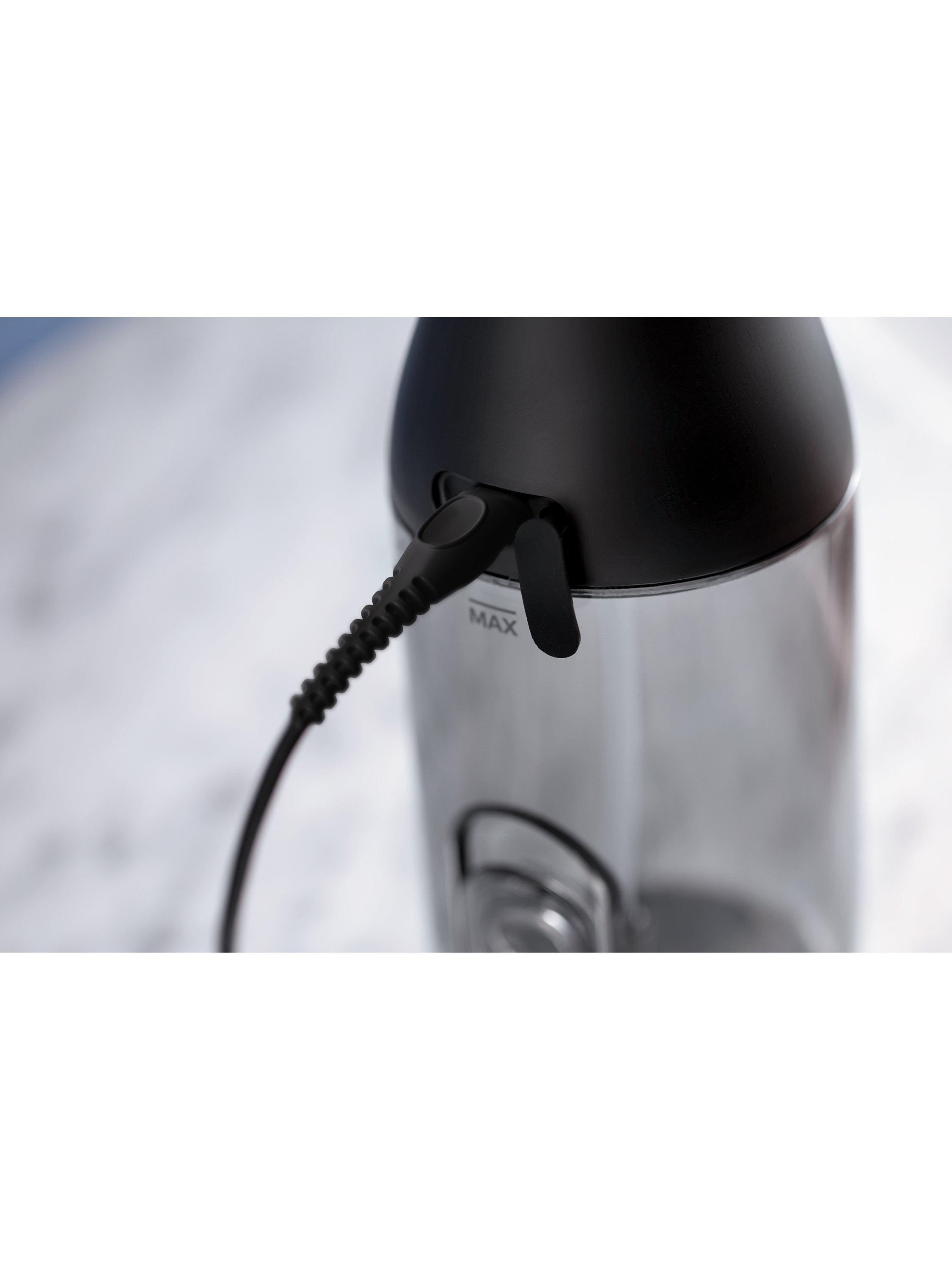 Product image 5 of 10, which shows Philips Sonicare HX3826 Cordless Power Flosser 3000 Water Flosser, Black