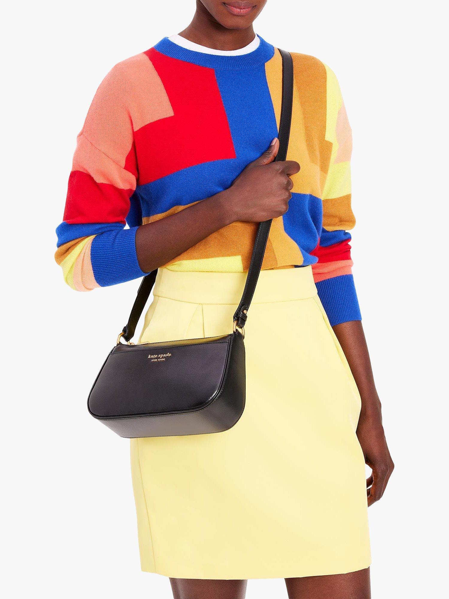 kate spade new york Bleeker Leather Cross Body Bag Black