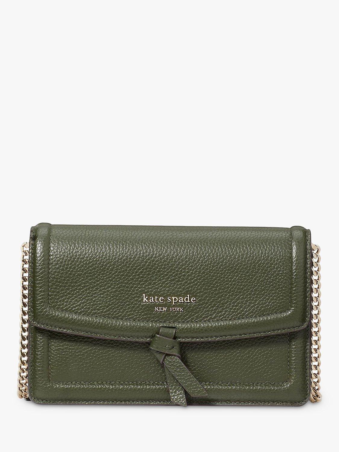 kate spade new york Knott Leather Chain Cross Body Bag, Bonsai Tree