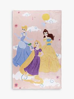 Disney Princess Fleece Throw - view 2, Multi