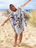 Disney Marvel Avengers Kids' Comic Hooded Poncho Towel