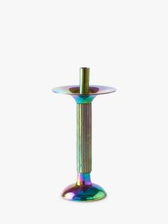 pols potten Doric Iridescent Candle Holder, Oily