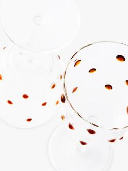 pols potten Nob Wine Glass, Set of 2 - view 2, Amber