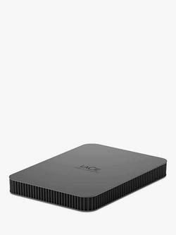 LaCie Mobile Drive Secure, 5TB, USB Type-C, Space Grey, Space Grey
