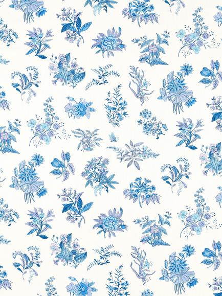 Harlequin x Sophie Robinson Woodland Made to Measure Curtains or Roman Blind, Lapis/Amthyst/Pearl, Lapis/Amthyst/Pearl