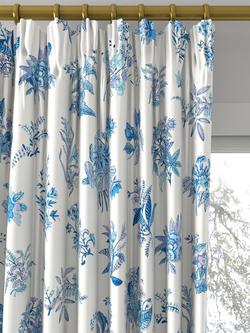 Harlequin x Sophie Robinson Woodland Made to Measure Curtains or Roman Blind, Lapis/Amthyst/Pearl - view 2, Lapis/Amthyst/Pearl