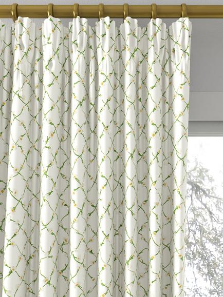 Harlequin x Sophie Robinson Made to Measure Curtains or Roman Blind, Emerald/Pearl - view 2, Emerald/Pearl