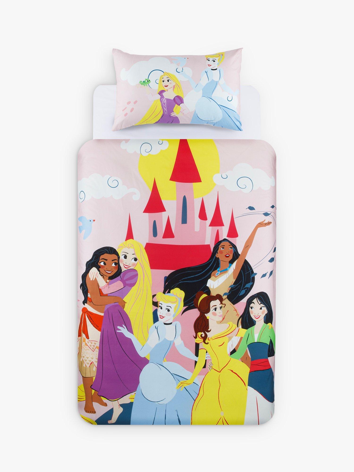 Disney Princess Reversible Pure Cotton Duvet Cover and Pillowcase Set Single Set