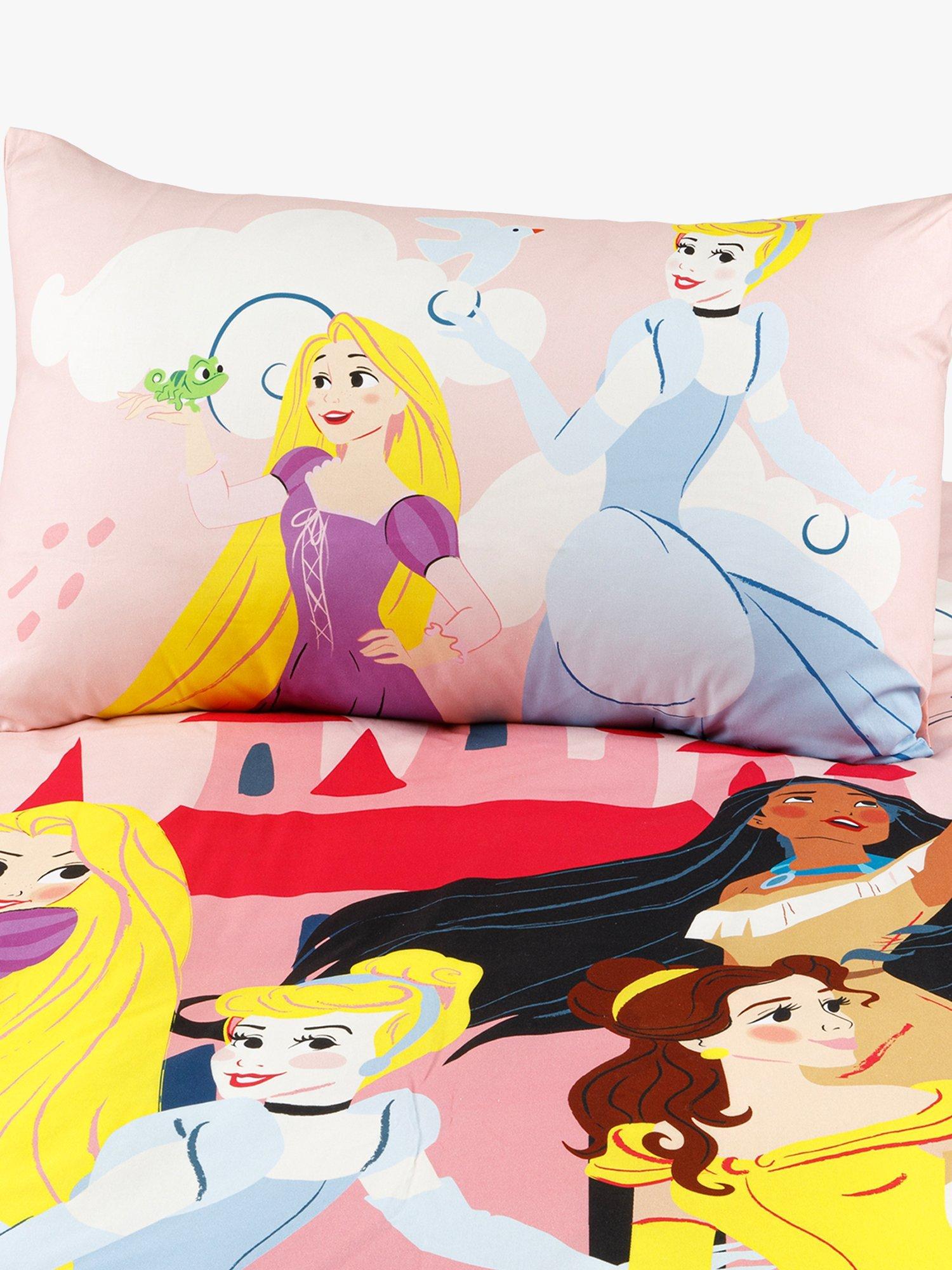 Disney Princess Reversible Pure Cotton Duvet Cover and Pillowcase Set Single Set