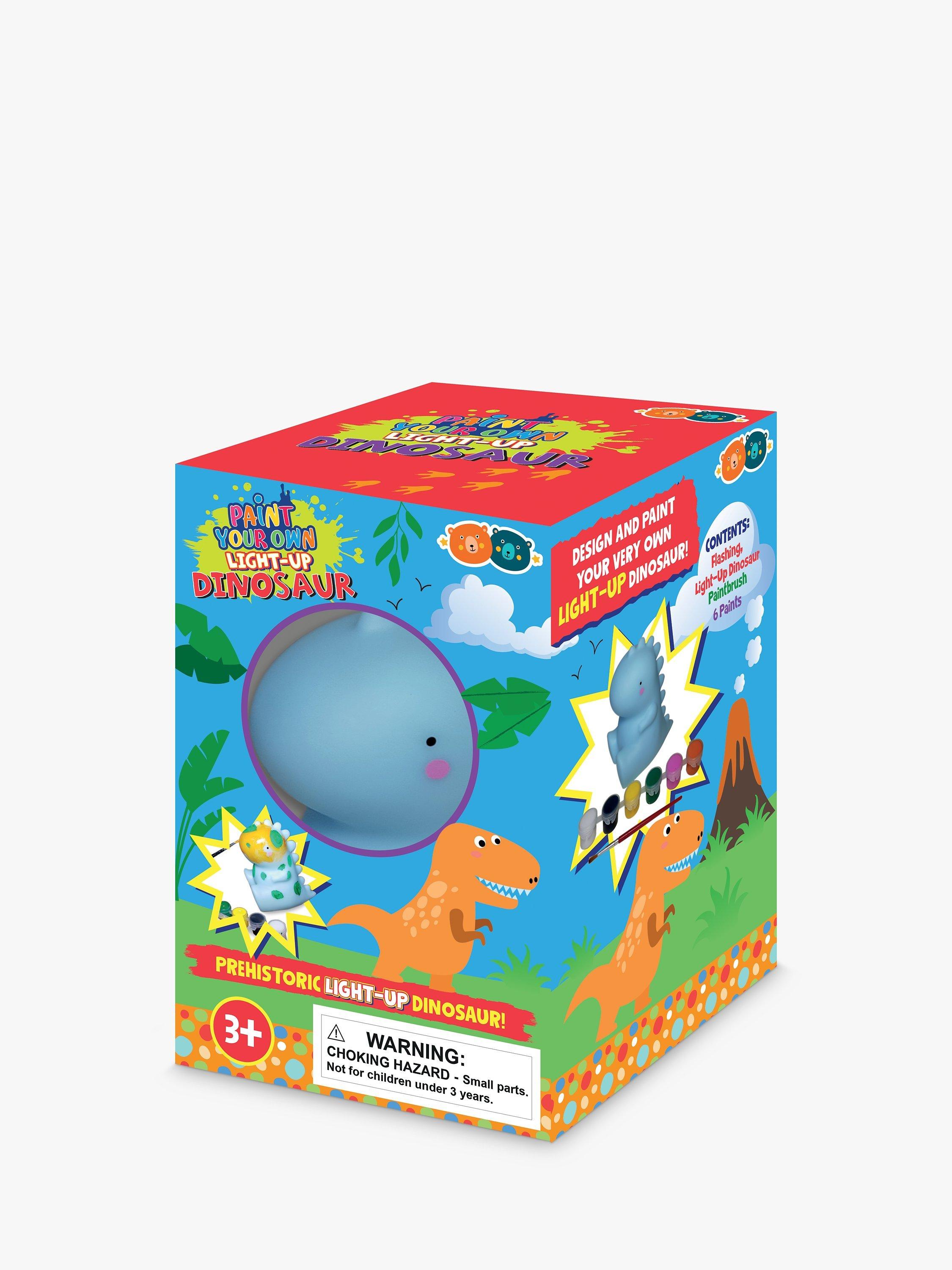 Paint Your Own Light Up Dinosaur