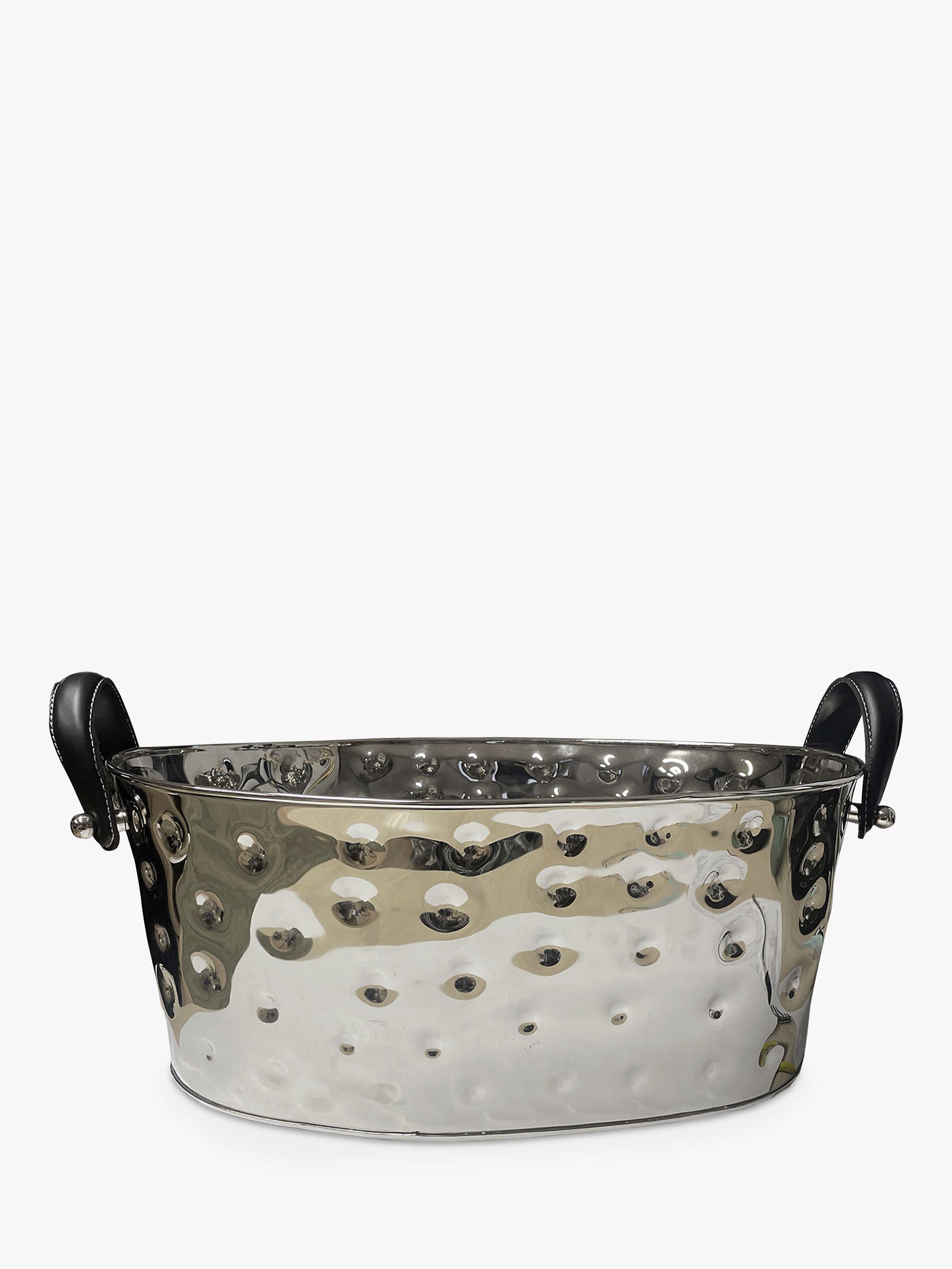 Culinary Concepts Polo Hammered Stainless Steel Champagne Bath