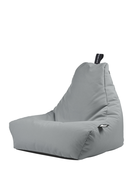 Extreme Lounging Kids' Mini Outdoor Bean Bag, Silver
