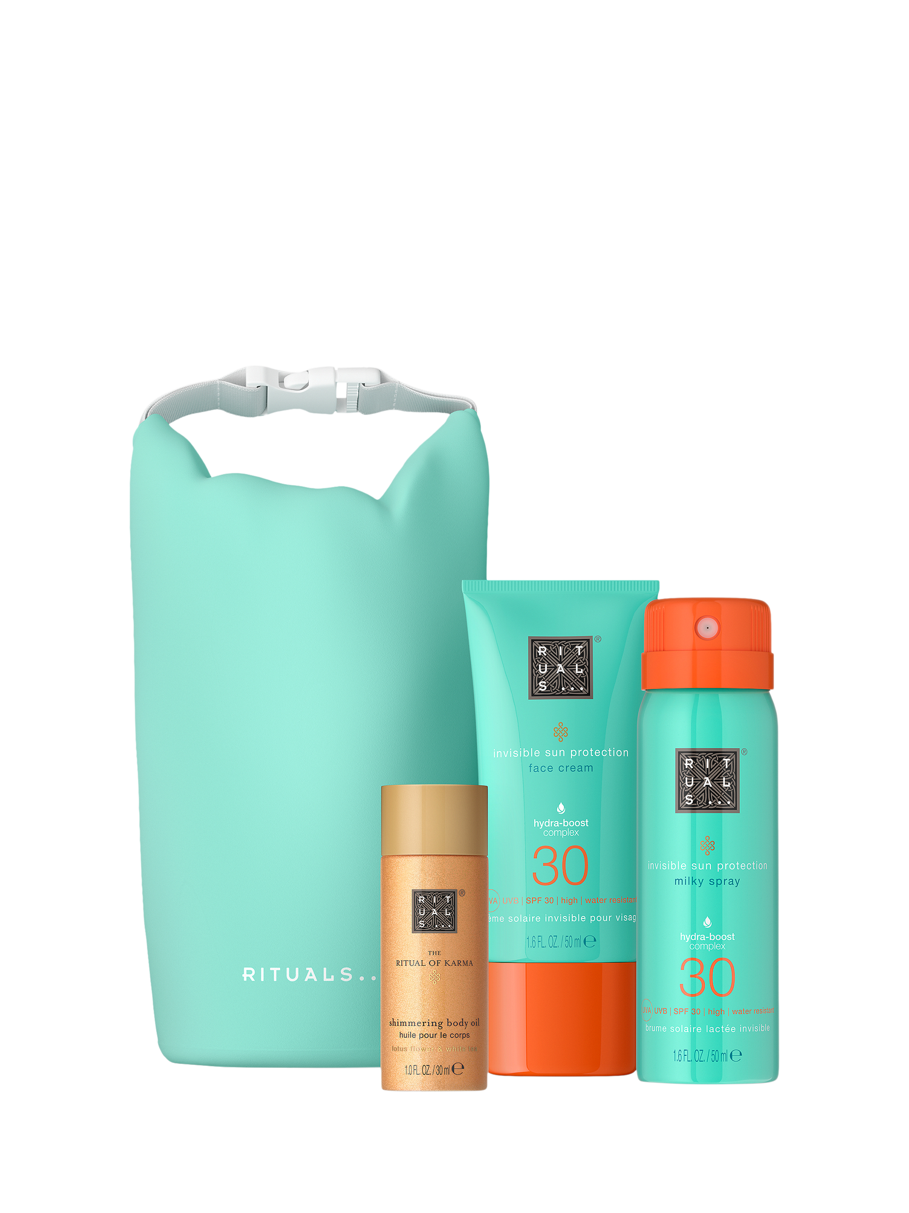 Product image 1 of 3, which shows Rituals The Ritual of Karma Sun Care Bestsellers Gift Set