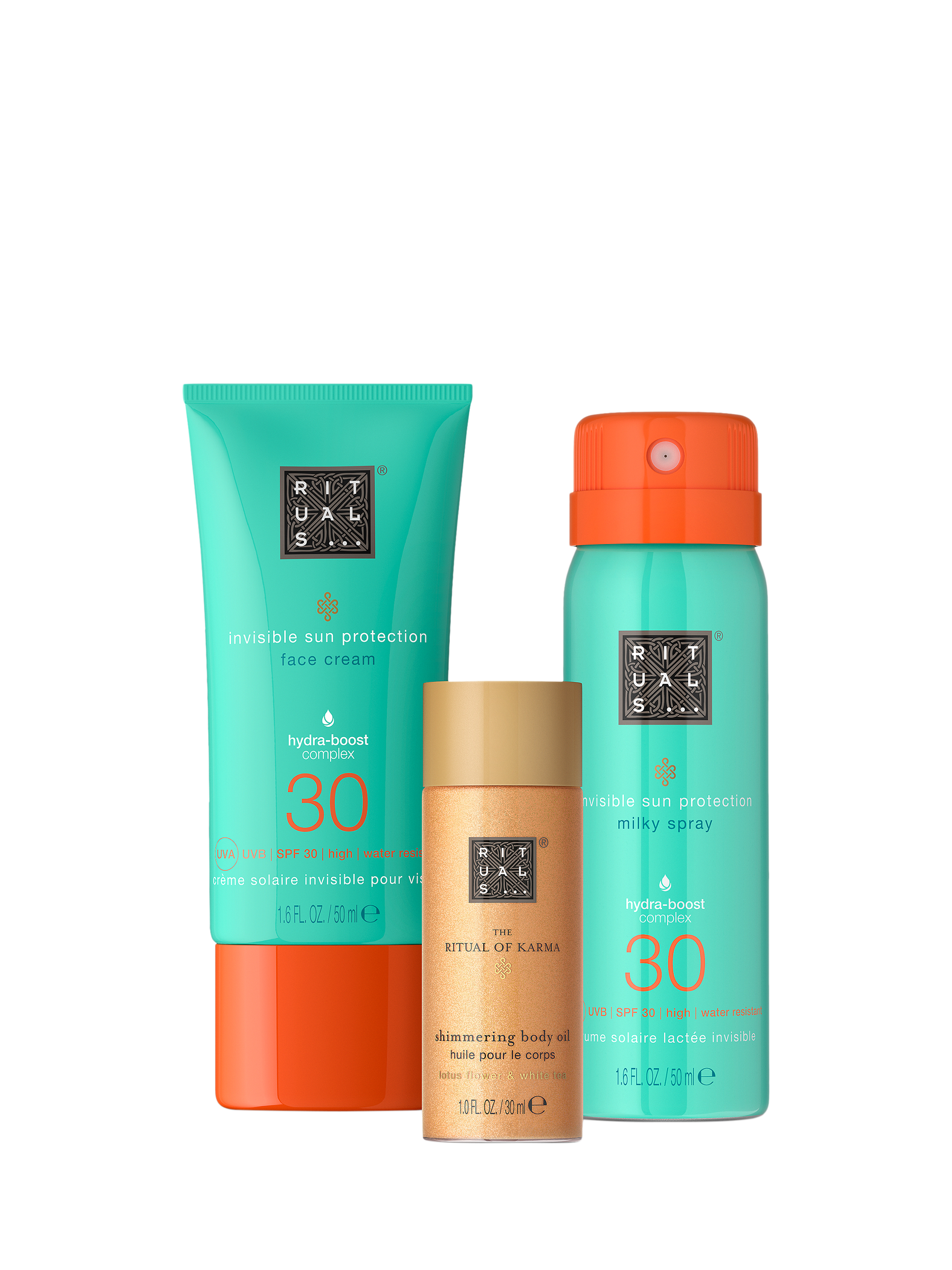 Product image 2 of 3, which shows Rituals The Ritual of Karma Sun Care Bestsellers Gift Set