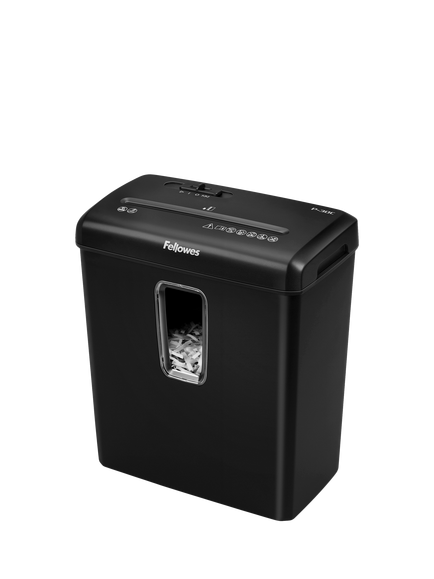 Fellowes Powershred P-30C Cross Cut Shredder, 15L, Black