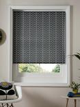Orla Kiely Linear Stem Roller Blind, Cool Grey