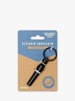 Gentlemen's Hardware Keychain Corkscrew, Multi